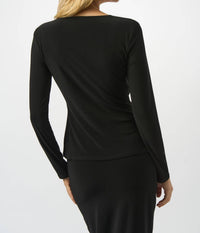 Joseph Ribkoff - Silky Knit Fitted Wrap Top