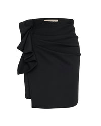 Theo The Label - Atlas Bow Scuba Short Skirt