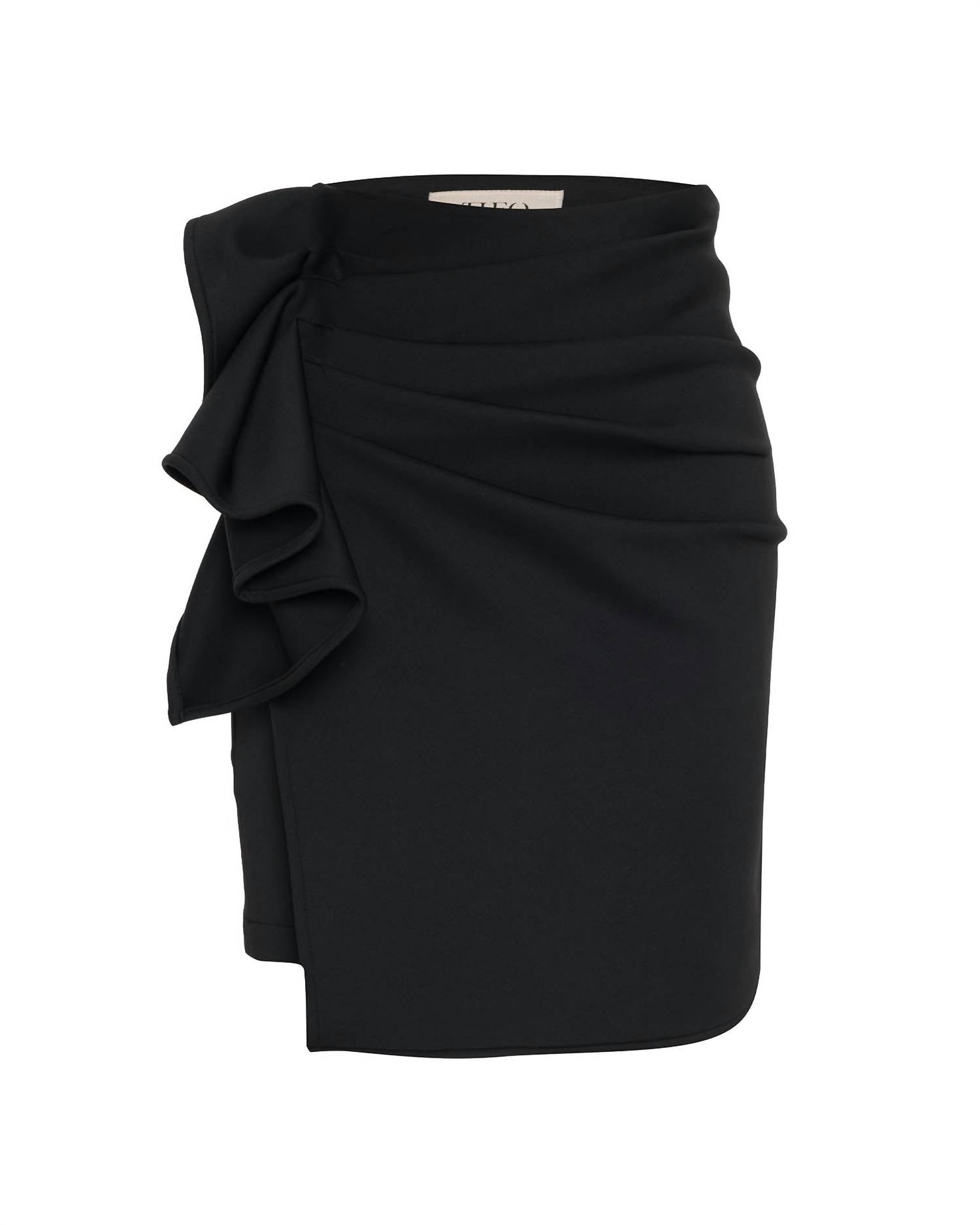 Theo The Label - Atlas Bow Scuba Short Skirt