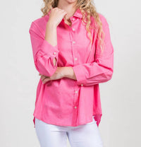 Trisha Tyler - Pearl Button Blouse
