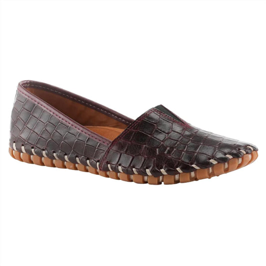 Kathaleta Croco Slip-on Shoe