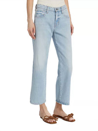 Derek Lam 10 Crosby - Sofia Mid Rise Relaxed Straight Jean
