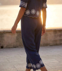 Karen Kane - Scallop Drawstring Pants