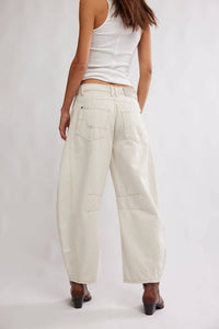 Free People - Good Luck Mid Rise Barrel Jeans