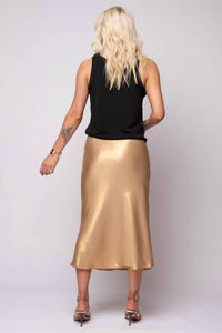 Current Air - Liv Metallic Abstract Sequin Tank Top