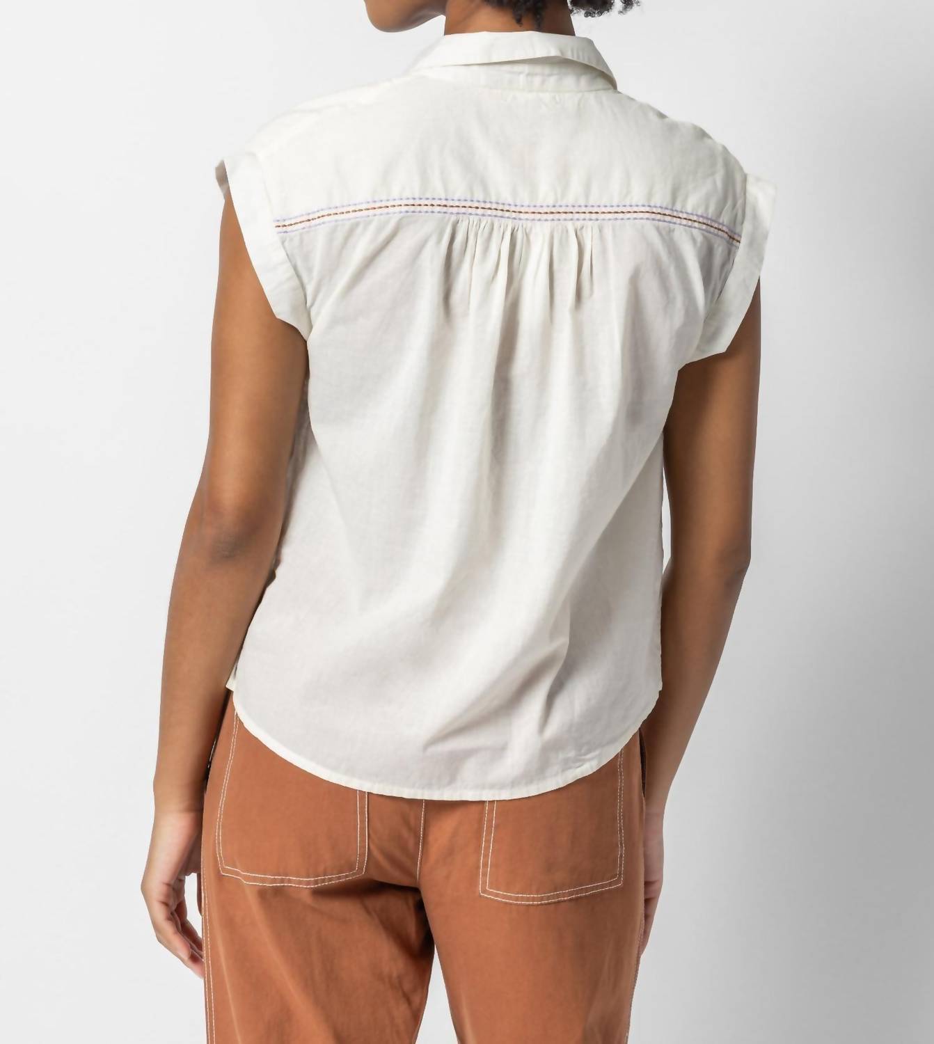 Lilla P - Women's Easy Yoke Blouse