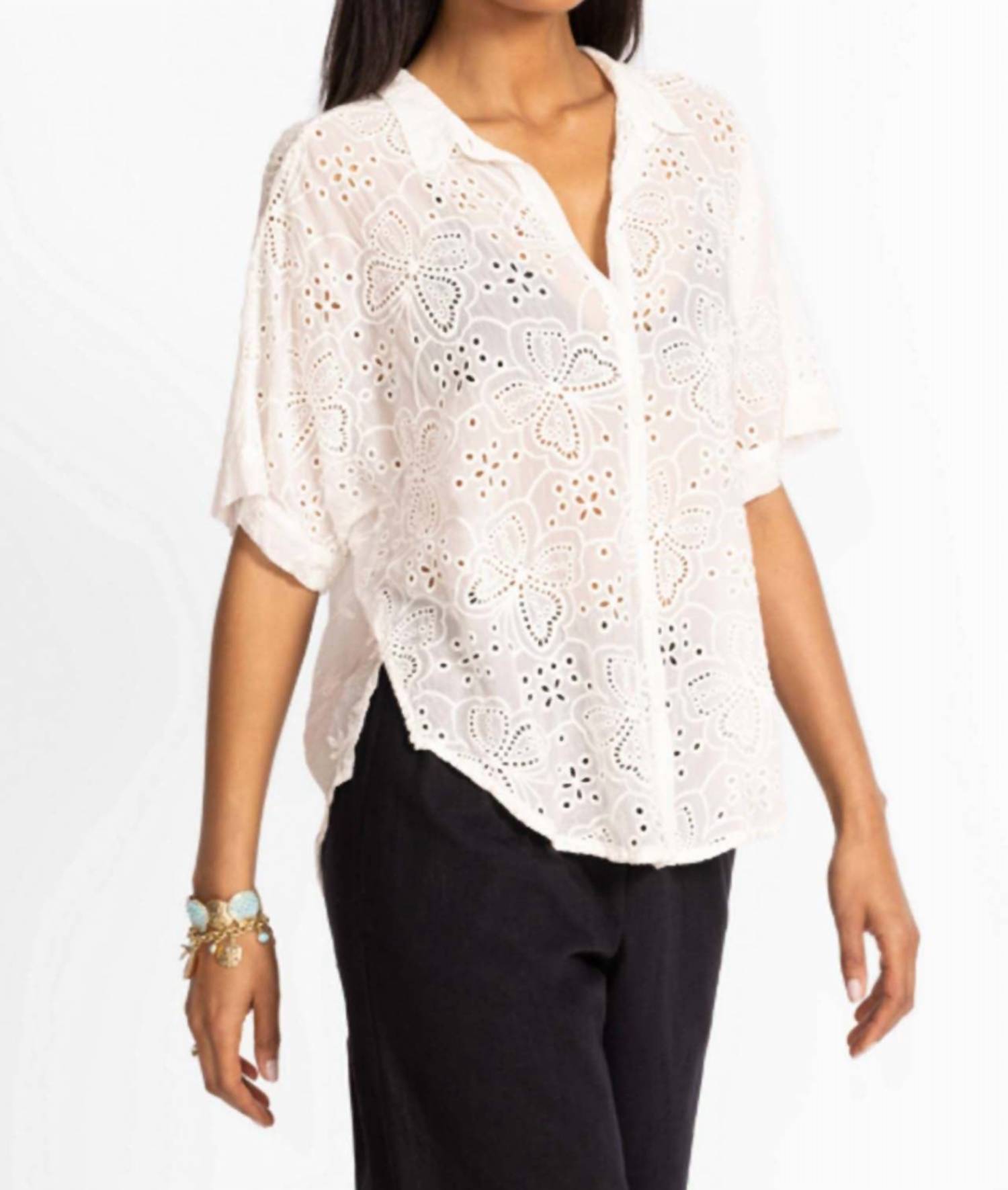 Johnny Was - Audrey Short Sleeve Shirt