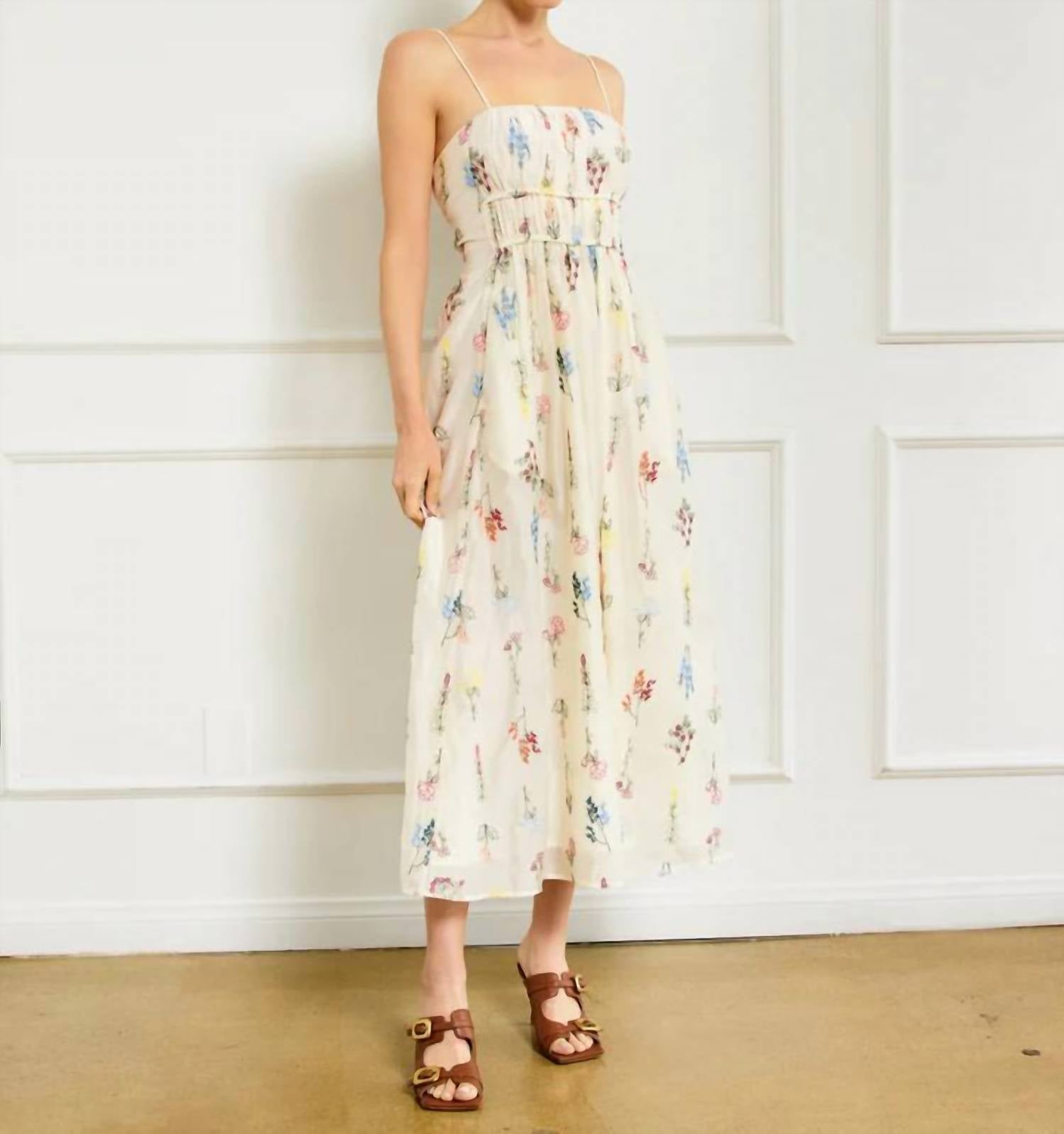 Line And Dot - Fiori Maxi Dress