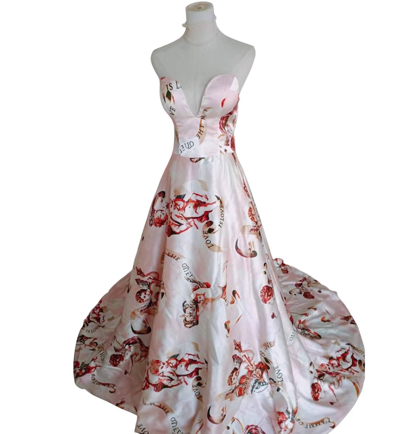 Rossario George - Women's Cherubini Strapless Floor-length Gown