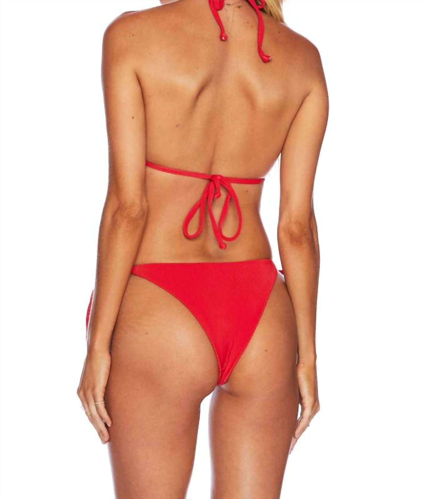 Beach Riot - Kelsey Low Rise With String Tie Bottoms