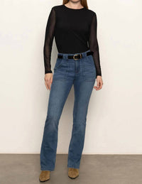 Sanctuary - Long Sleeve Perfect Mesh Tee