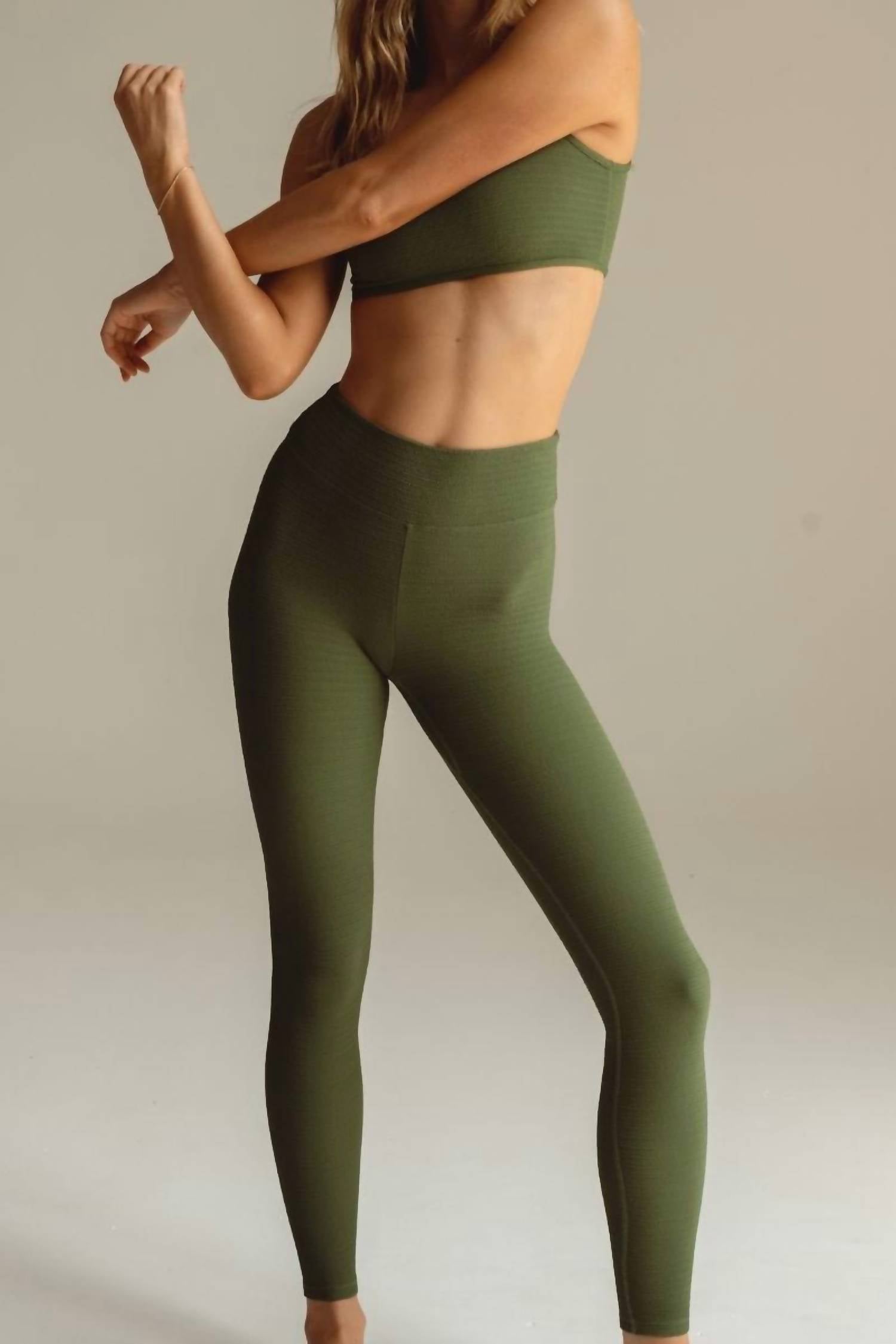 Montce - High Rise Micro Scrunch Classic Legging
