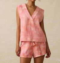 Faherty - Dune Cotton Gauze Sleeveless Popover Top