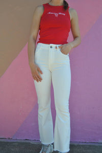 Judy Blue - Raw Hem Straight Leg Jeans