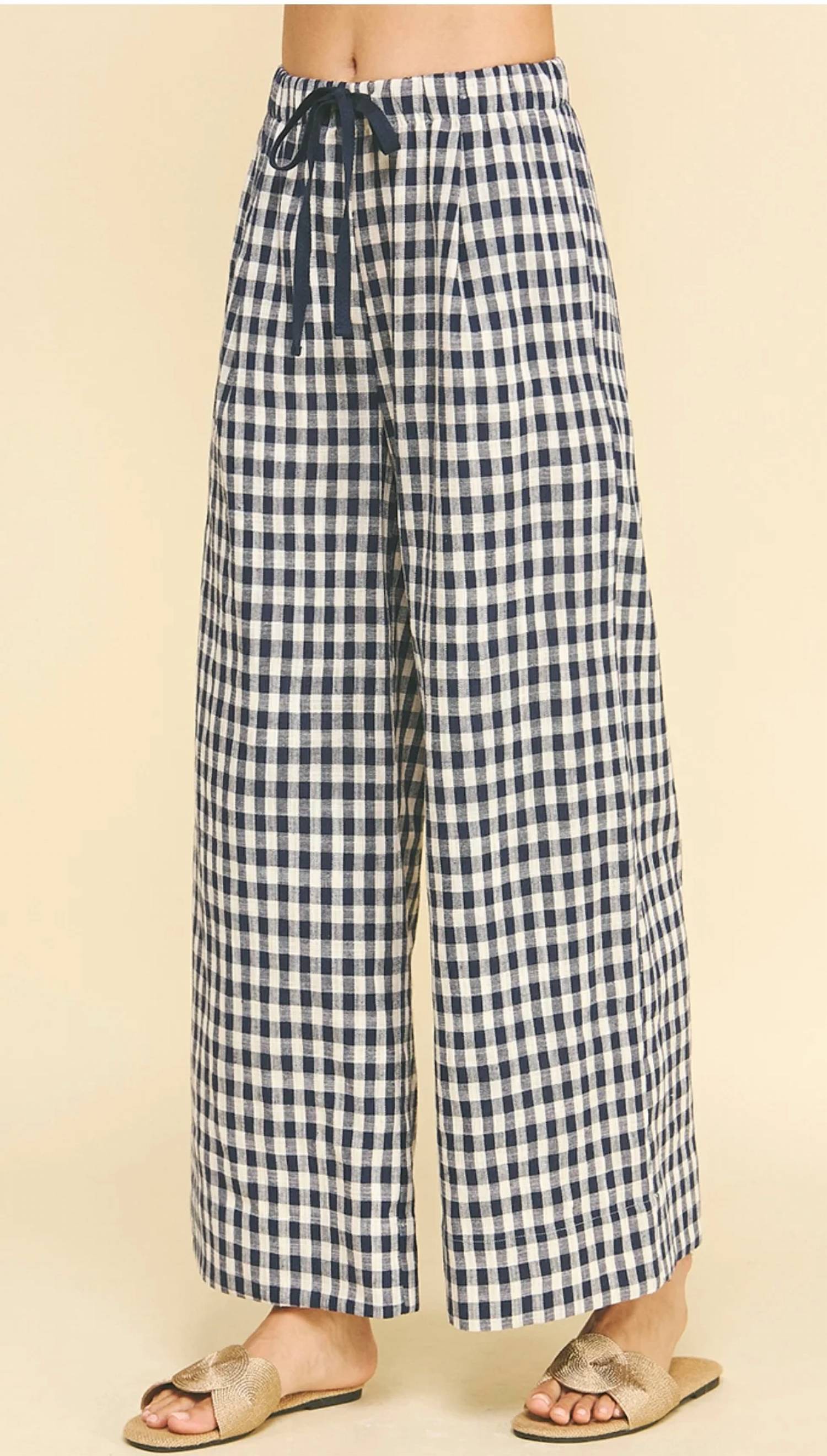 Pinch - Gingham Pants