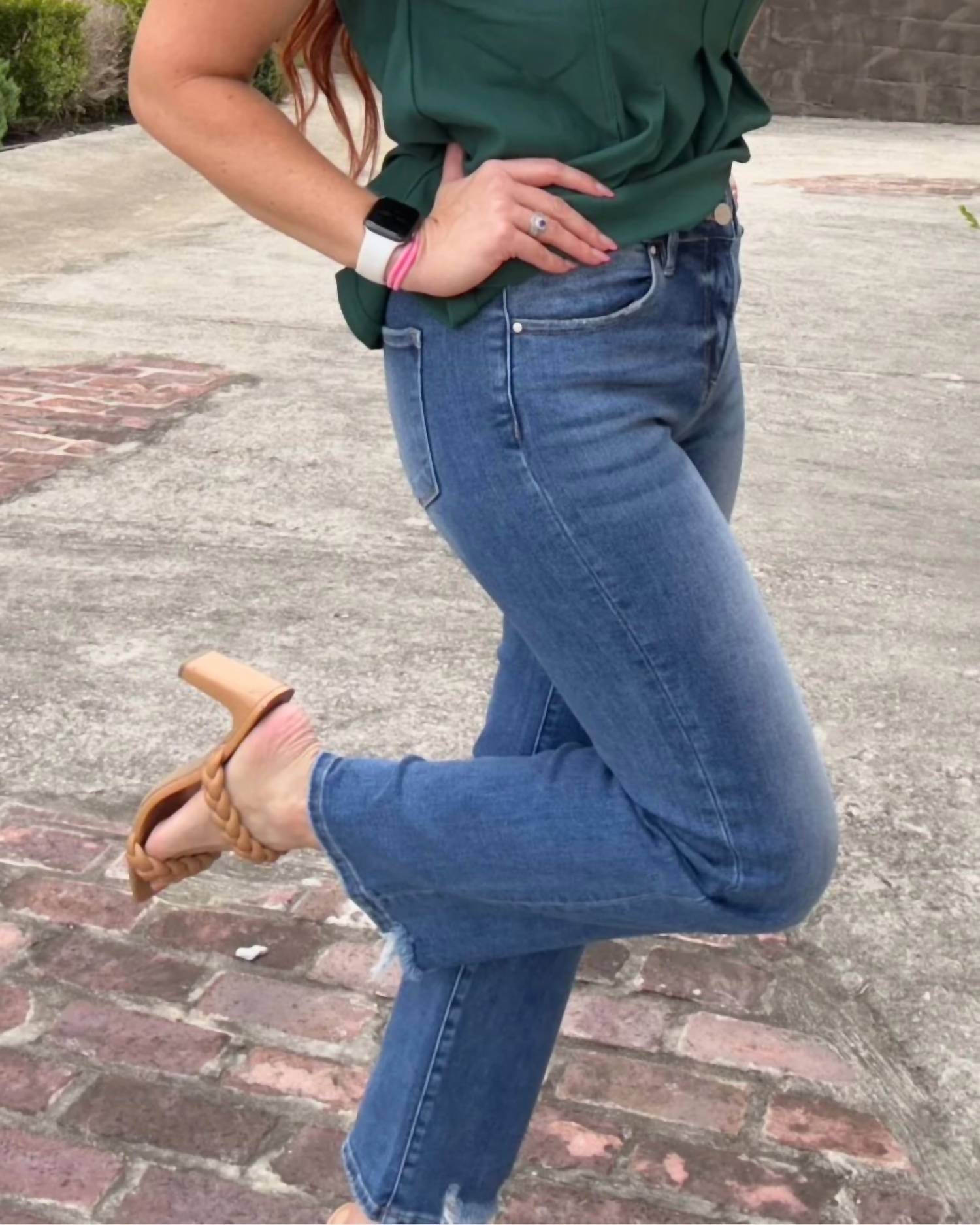Risen - Riley Straight Leg Jeans