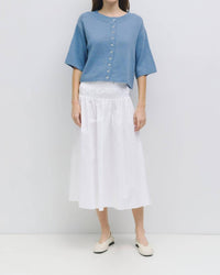 Mod Ref - Stacey Short Sleeve Button Down Cardigan