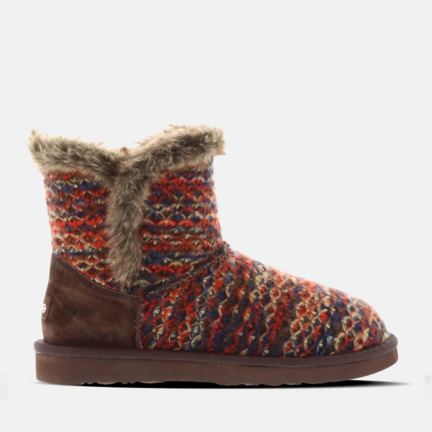 Lamo Women's Yuma Suede Boot in chocolate - women's shoe