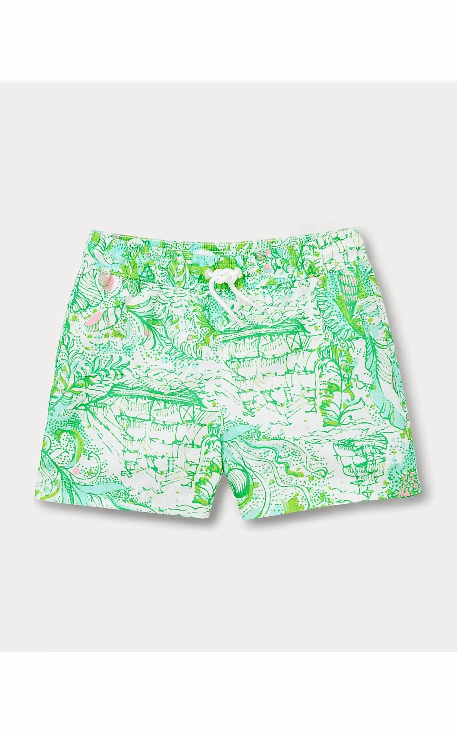 Lilly Pulitzer - Boy's Liam Carter Swim Trunk