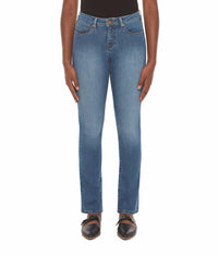 Lola Hats - Kristine Mid Rise Straight Jeans