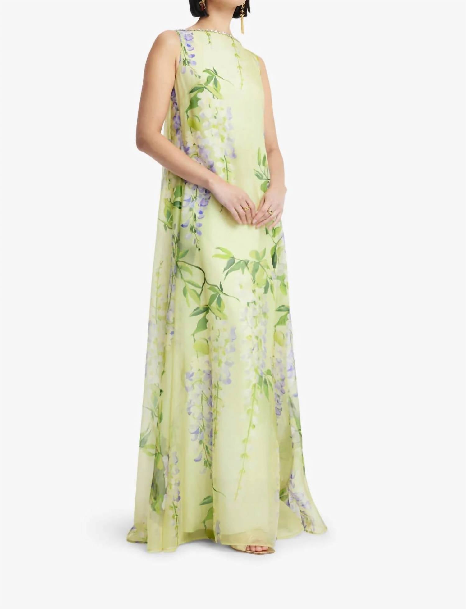 Leo Lin - Yumei Open Back Gown