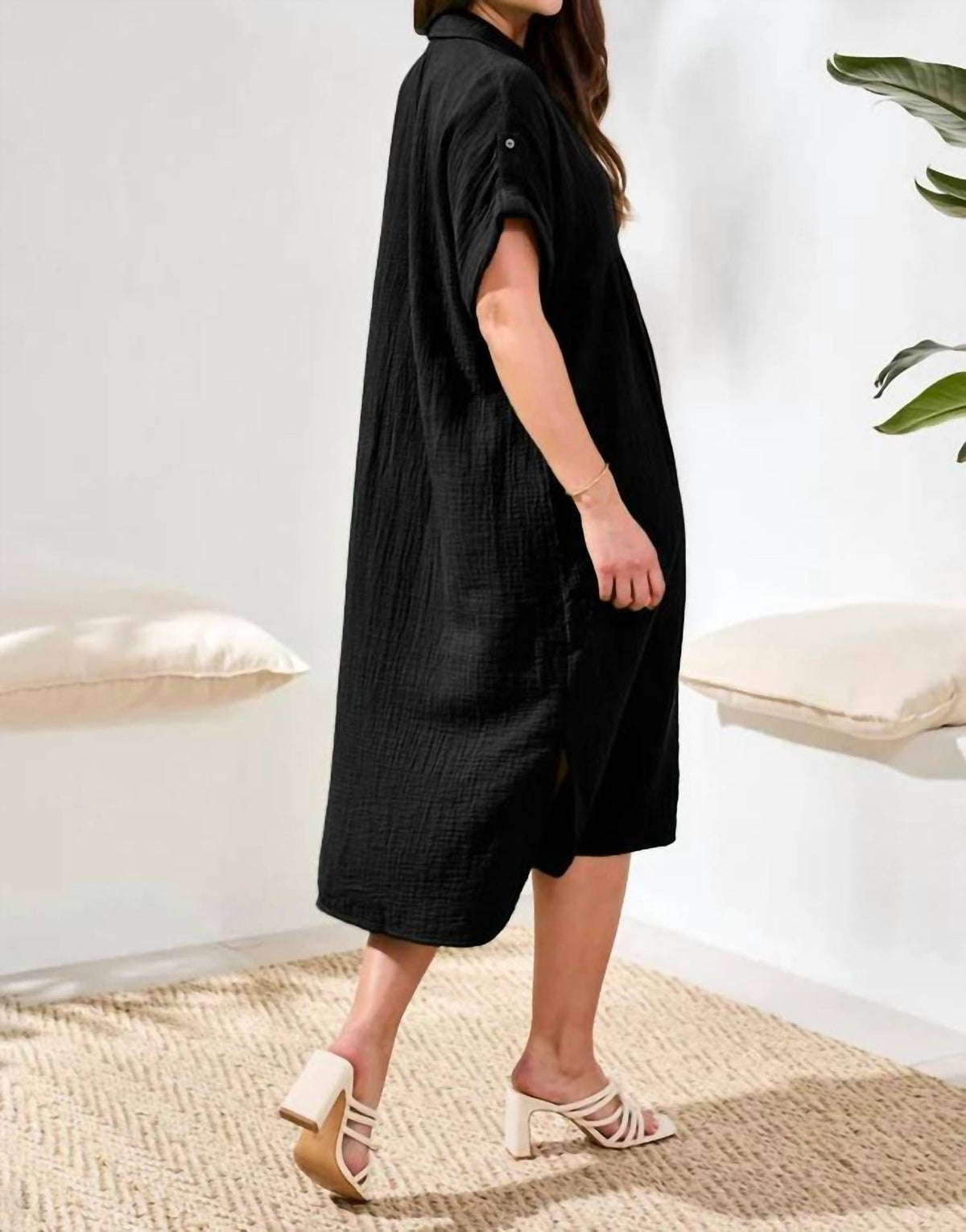Tribal - Flowy Shirt Dress