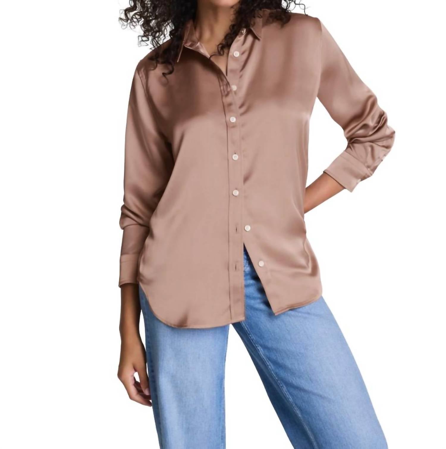Spanx - Long Sleeve Button Down Shirt