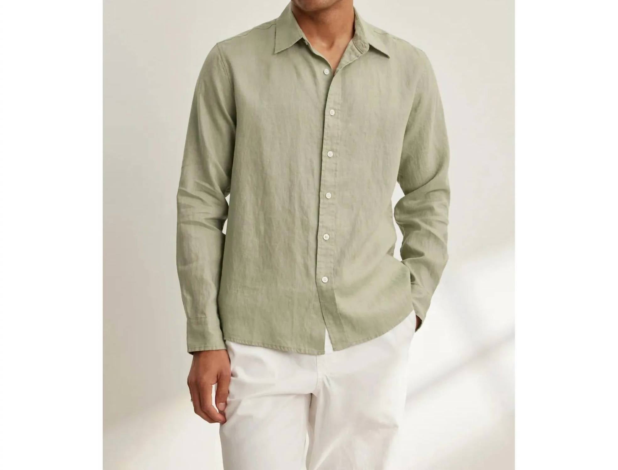 Velvet Men - Caruso Linen Button Up