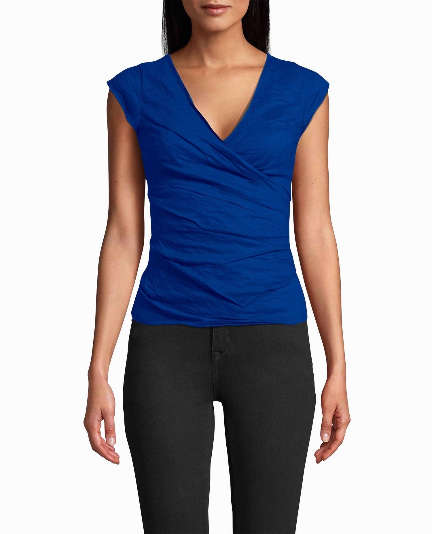 Nicole Miller - Cotton Metal Logan Top