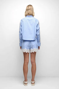 Simkhai - Renata Cropped Button Down Shirt