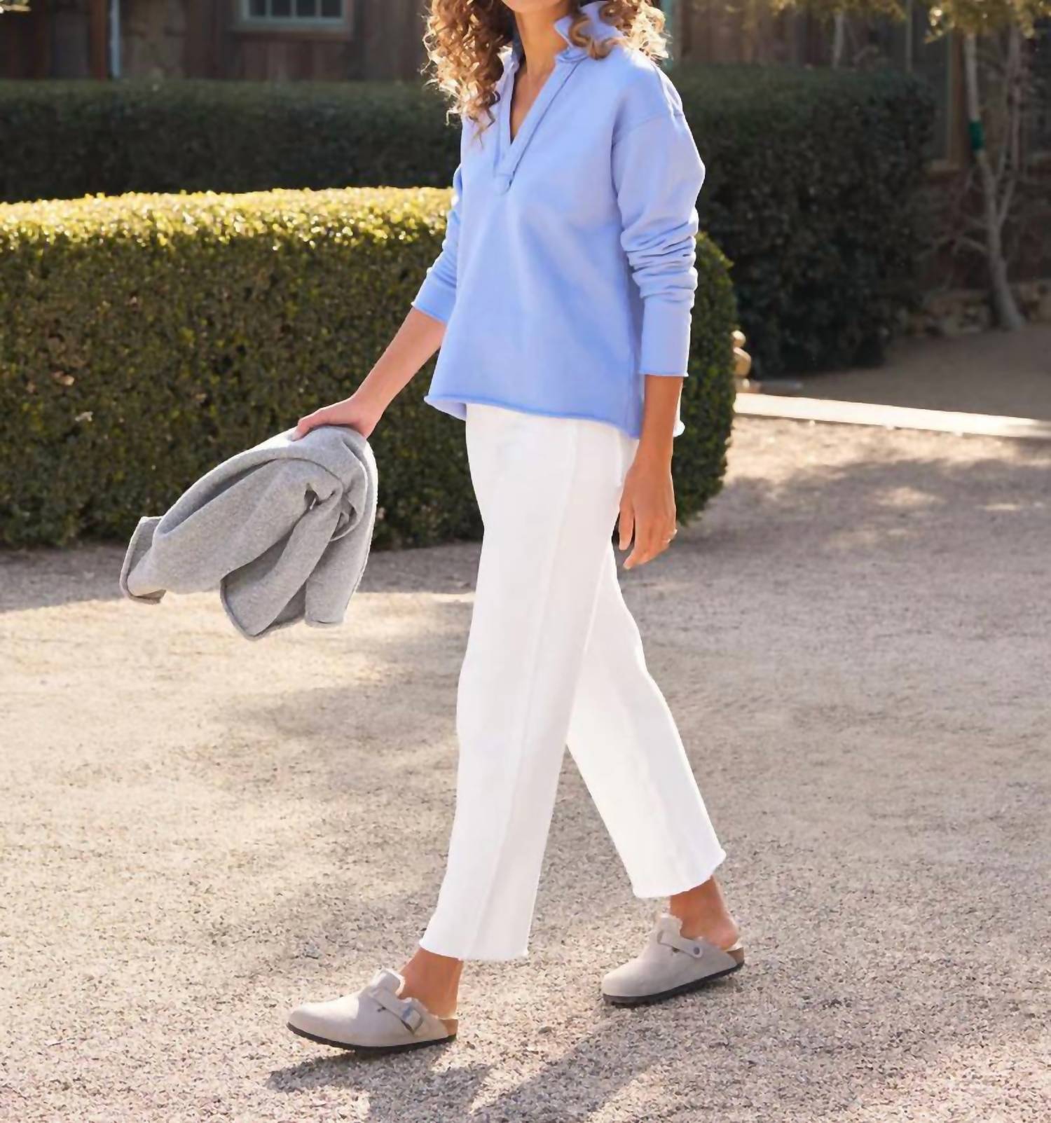 Frank & Eileen - Patrick Popover Henley Top