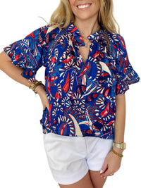 Joy Joy - Caeso Eyelet Top
