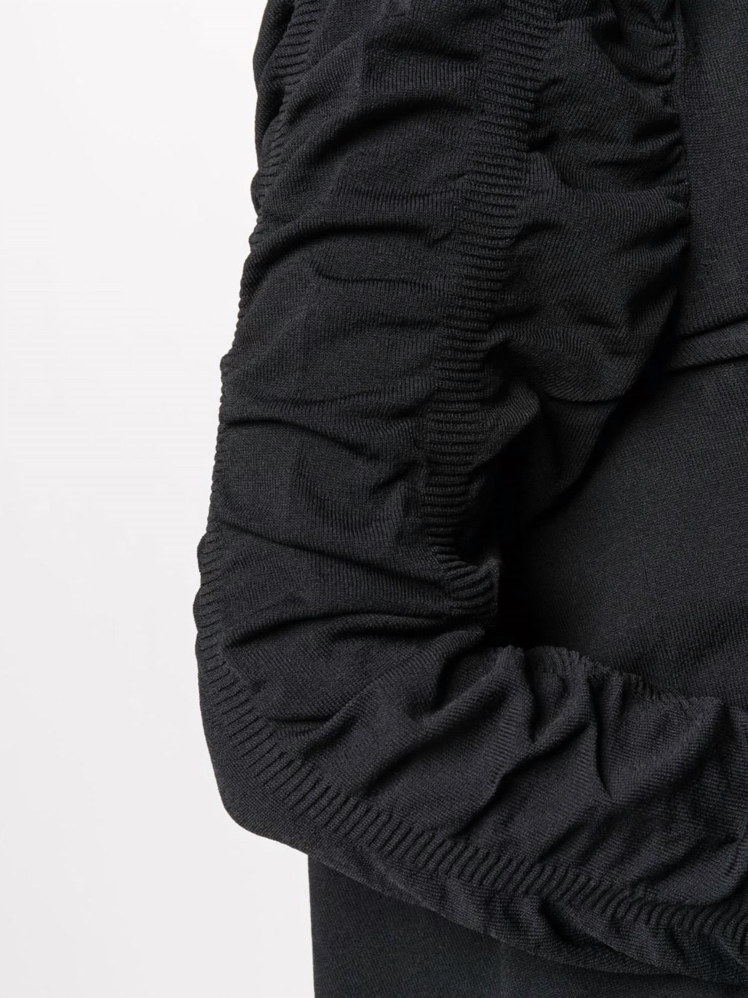 Nude - GATHERED-DETAIL CARDIGAN
