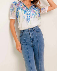 Flying Tomato - She's A Breeze Blouse