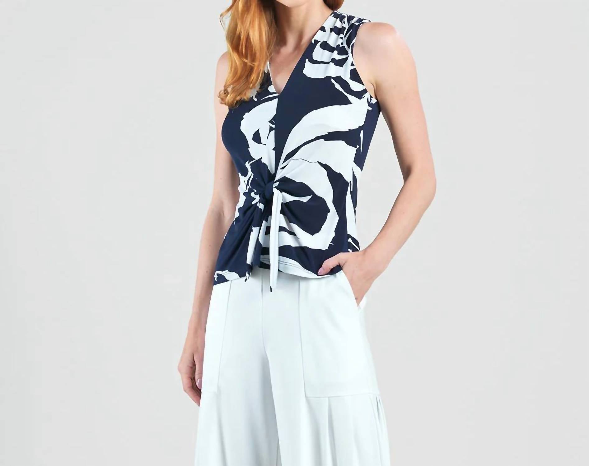 Clara Sunwoo - V-neck Top