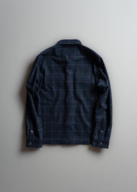 Iron & Resin Men's Yota Shirt in navy - men's shirt - detail view