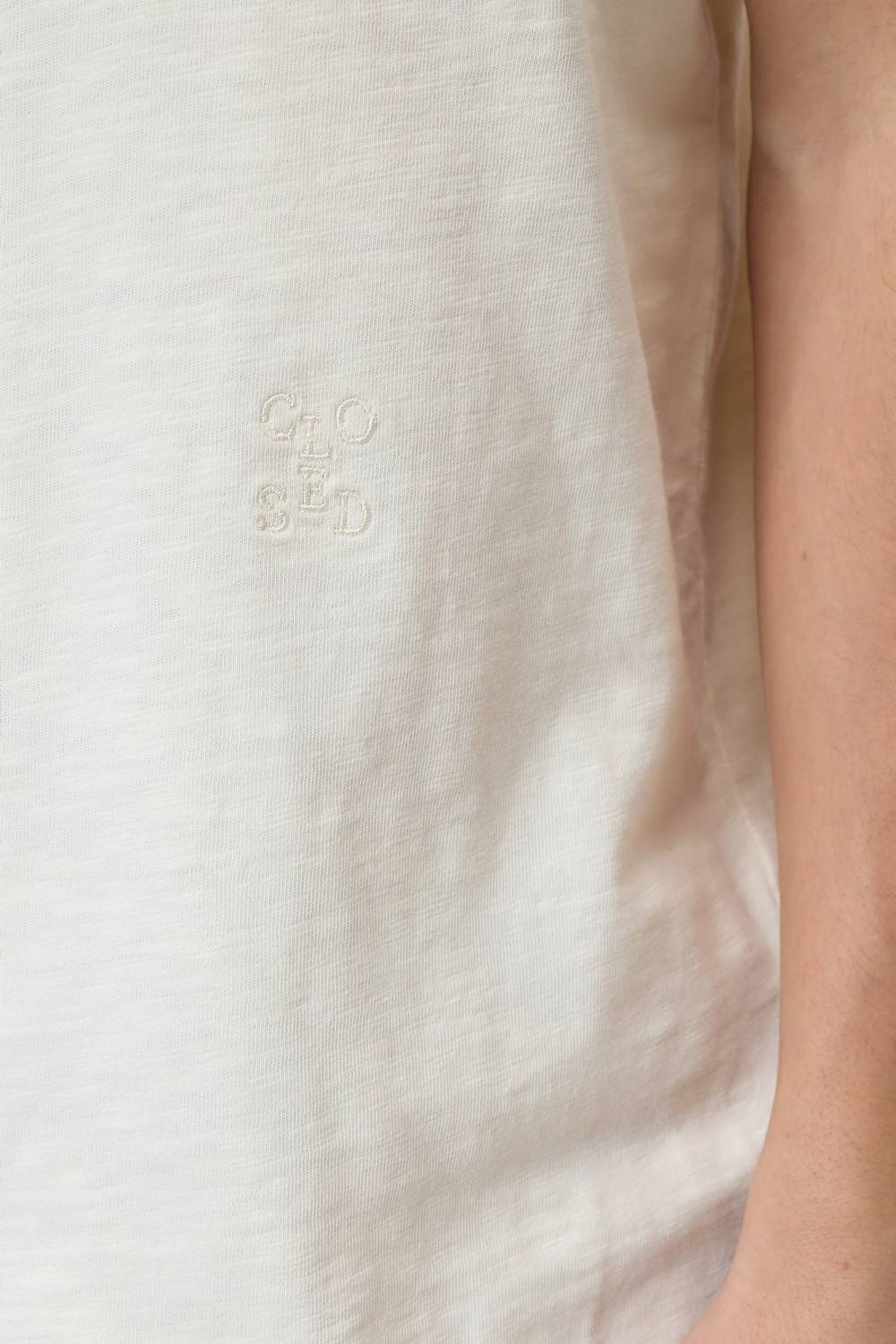 Closed - Organic Cotton Classic Slub Short Sleeve T-shirt