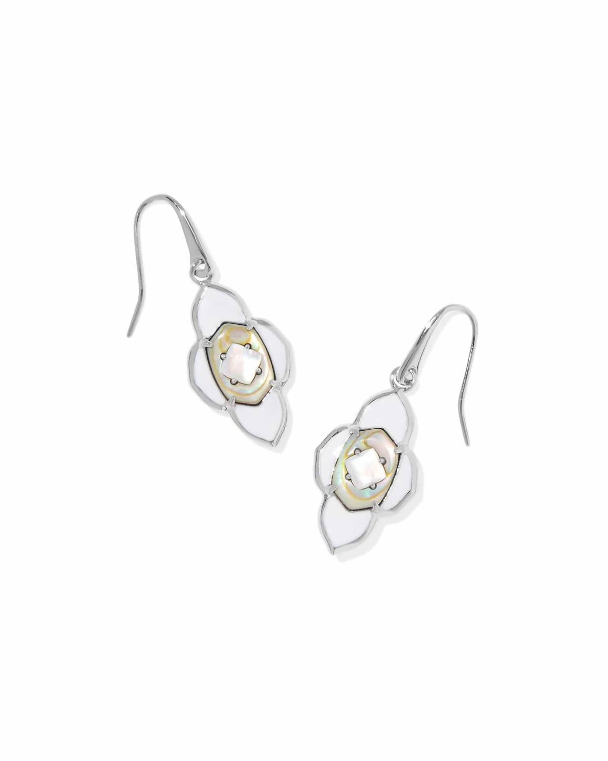 Kendra Scott - Women's Abbie Medallion Small Drop Earrings