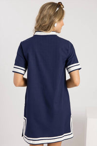 She + Sky - Nautical Dress