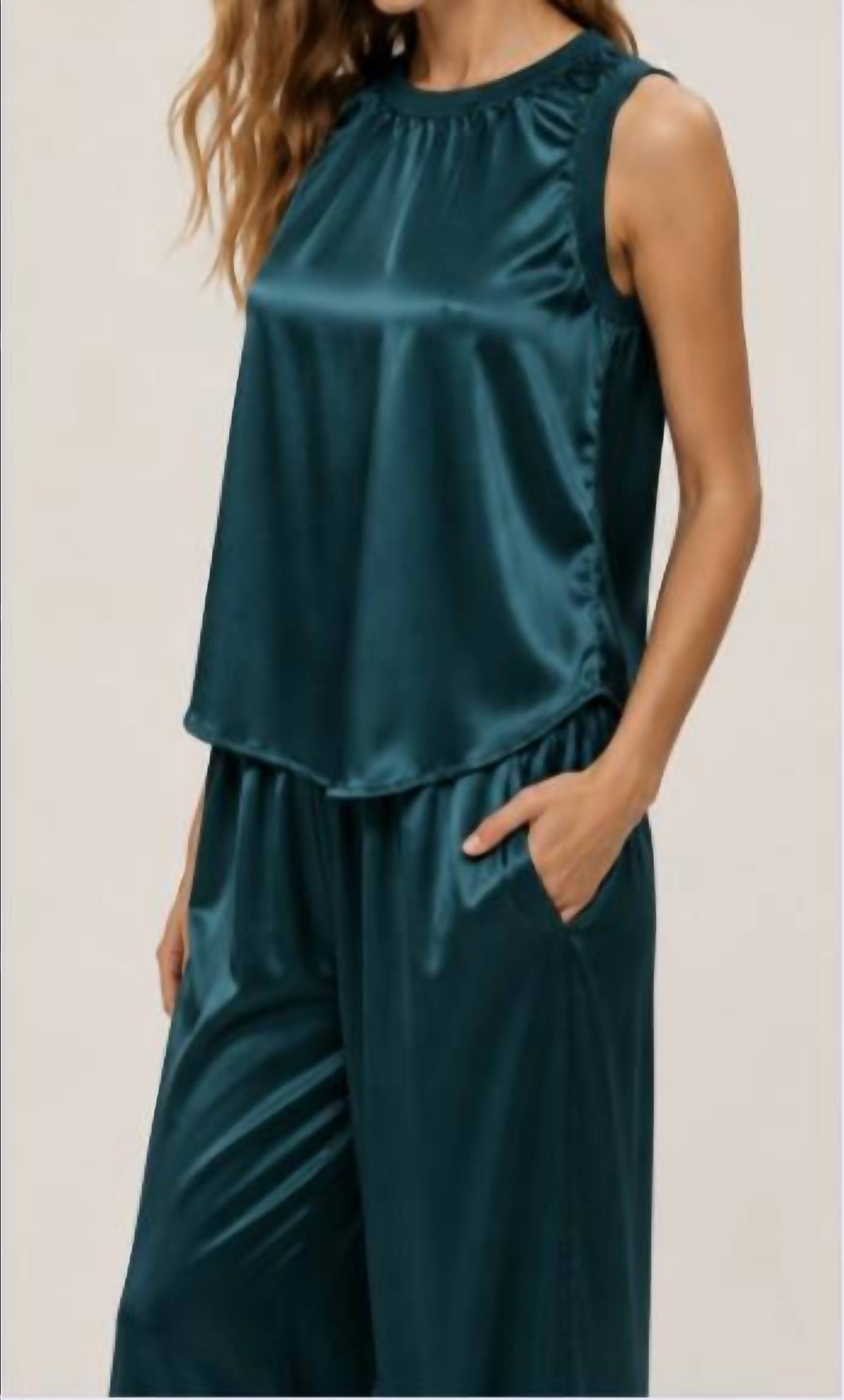 Michael Stars - Shay Satin Binding Tank