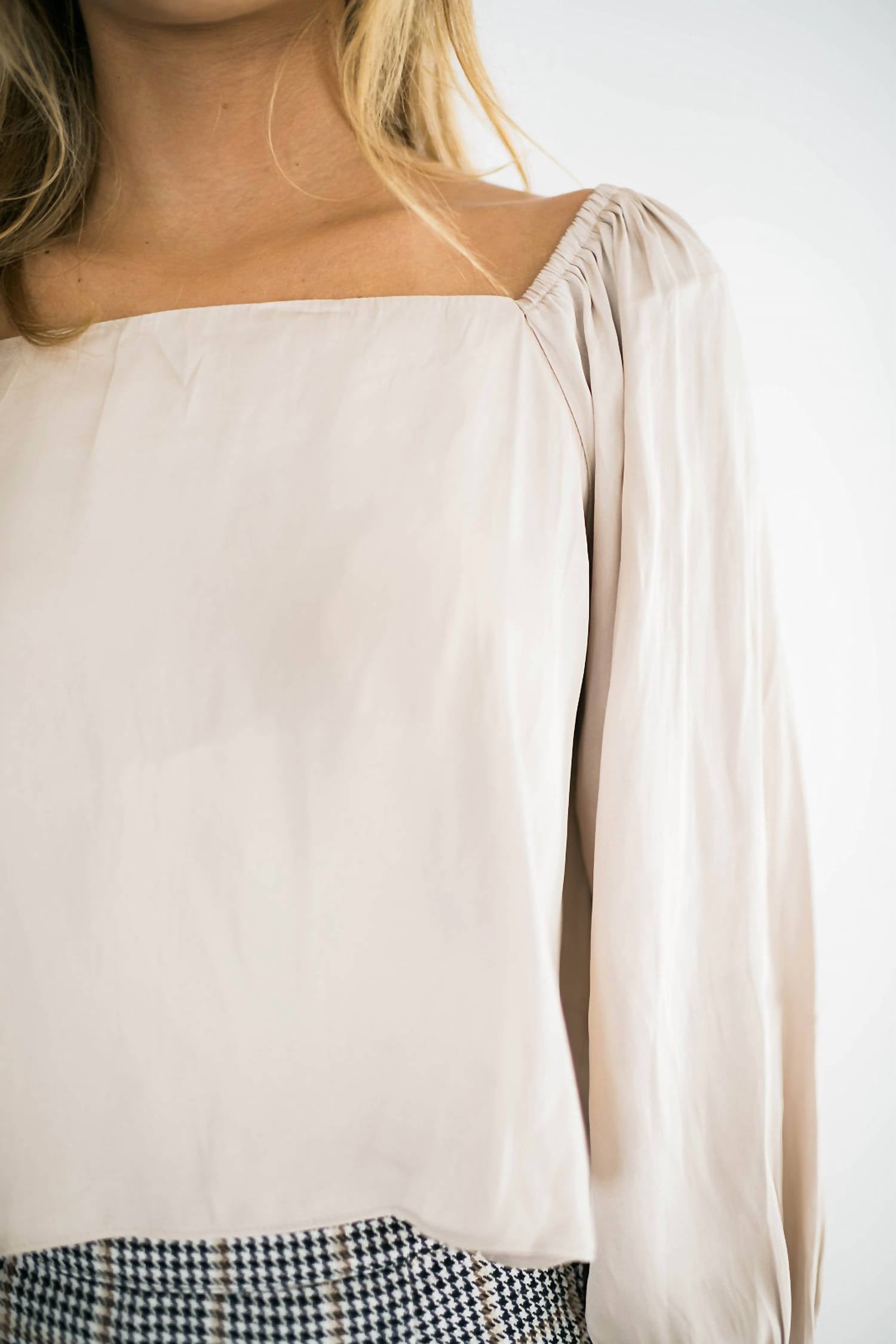 Falcon Park - Tayla Tulip Back Blouse