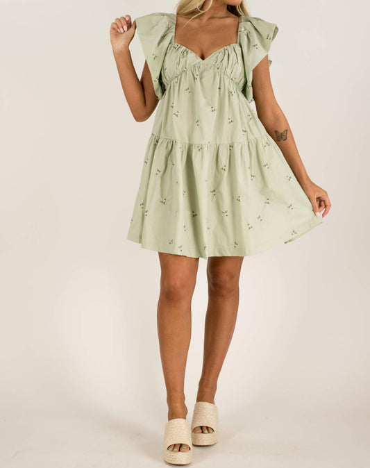 En Saison - Poplin Sweetheart Dress