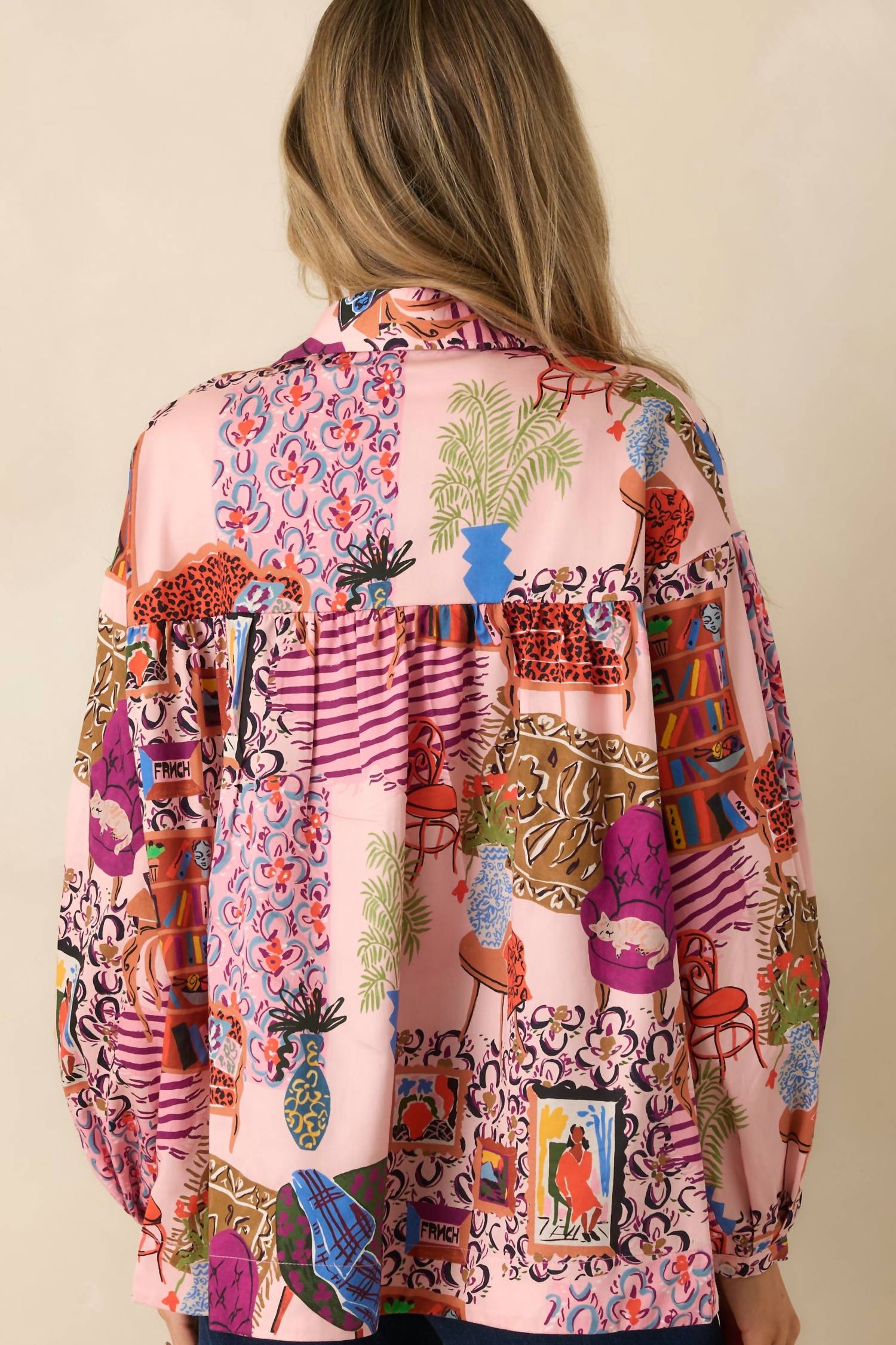 Frnch - Gerbera Printed Shirt