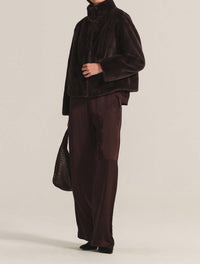 Velvet by Graham & Spencer Larkin Pants in mulch - women's pants - alternate view