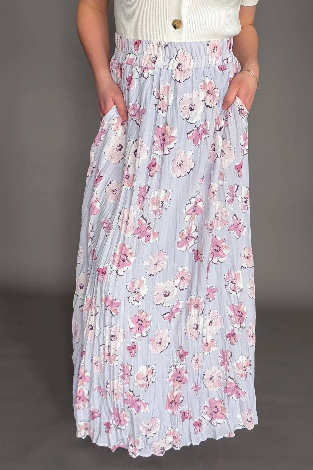 Mikarose - Floral Maxi Skirt