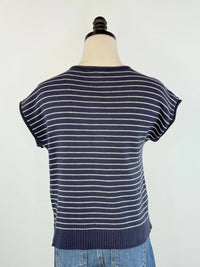 The Workshop - Jovi Button Knit Top