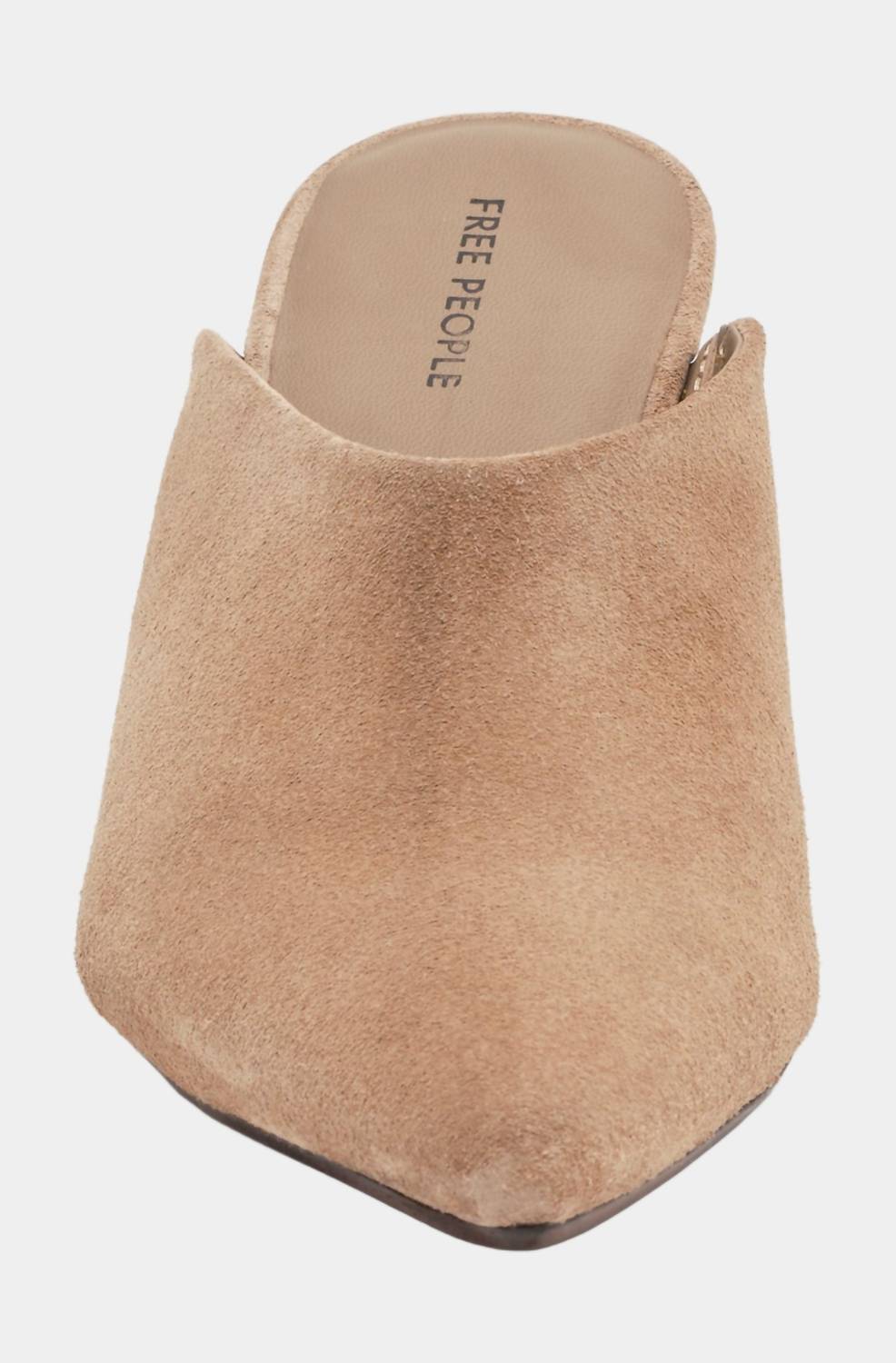 Free People Women's Stellar Saddle Mule in beige - women's shoe - view 5