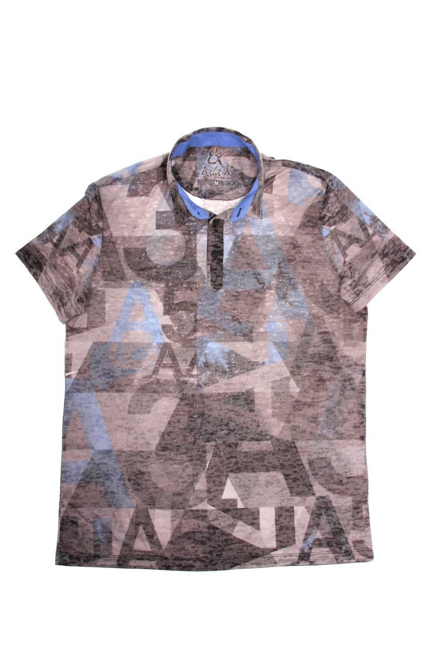 Eight X - Print Polo Shirt