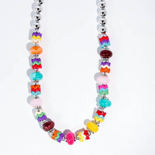 Treasure Jewels - Women's Sweet Chaos Beaded Necklace