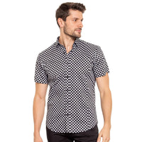 Eight X - Push Button Short Sleeve Button Down Shirt
